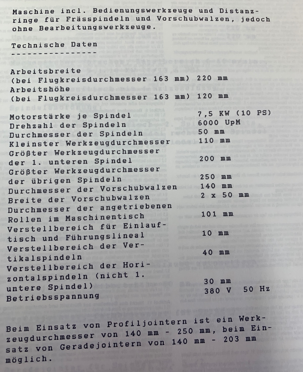 Hobelmaschine / Kehlmaschine  Weinig Hydromat 22B